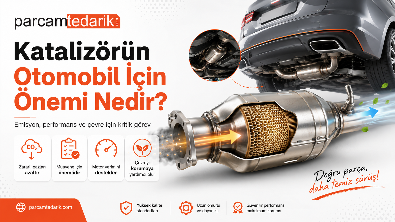 Katalizörün Otomobil İçin Önemi Nedir?  | parcamtedarik.com