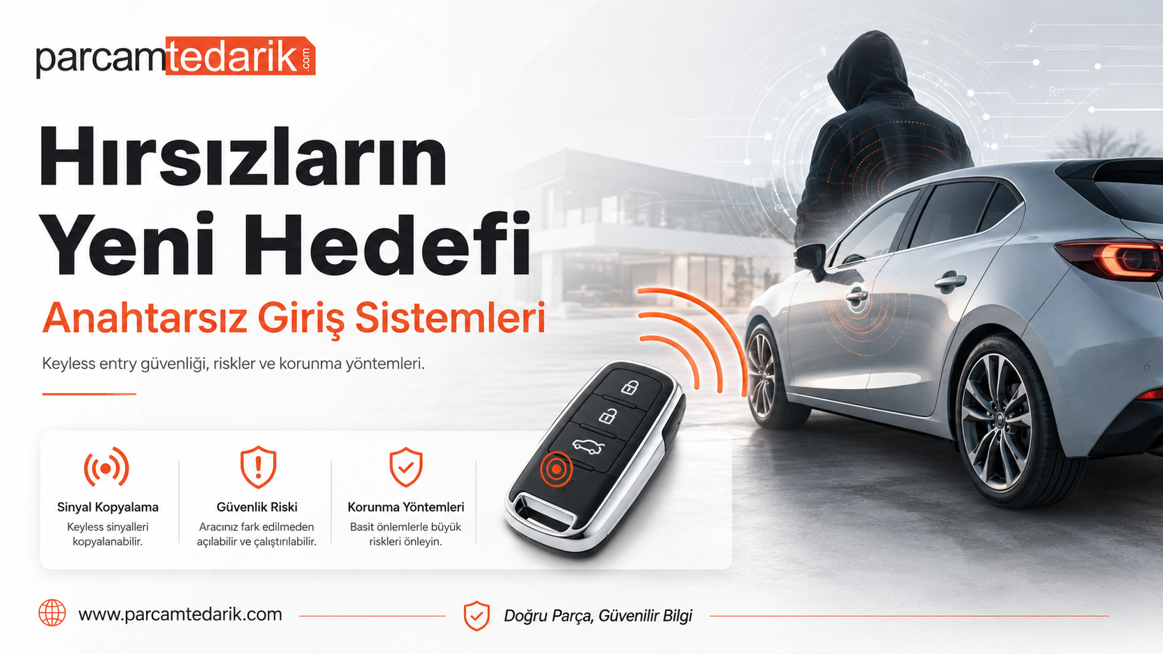 Keyless Araçlar Nasıl Korunur? | parcamtedarik.com