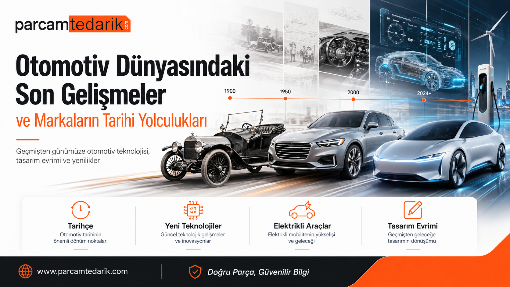 Otomotiv Dünyasındaki Son Gelişmeler ve Markaların Tarihi Yolculukları | parcamtedarik.com