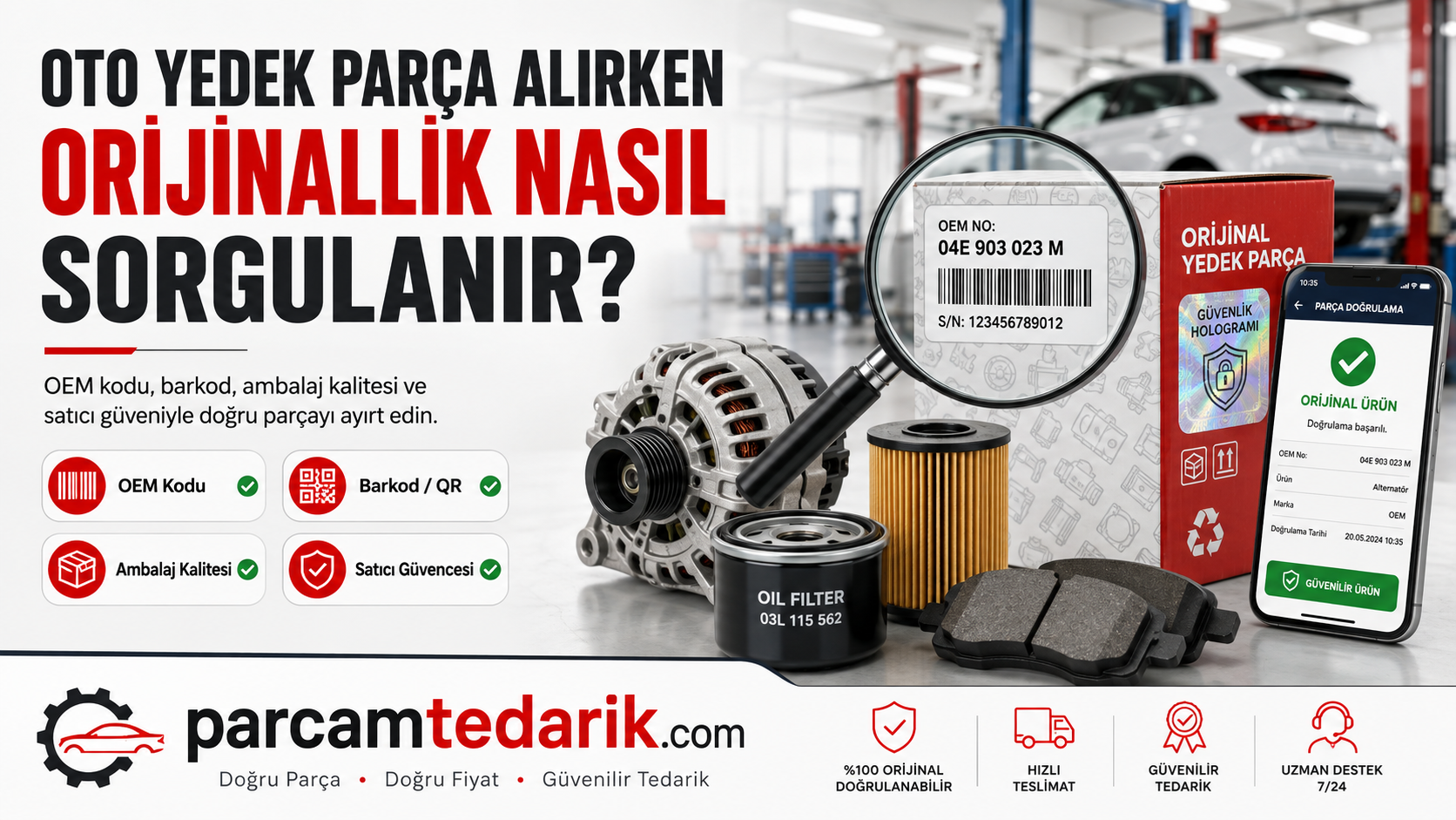 Oto Yedek Parça Alırken Orijinallik Nasıl Sorgulanır? | parcamtedarik.com