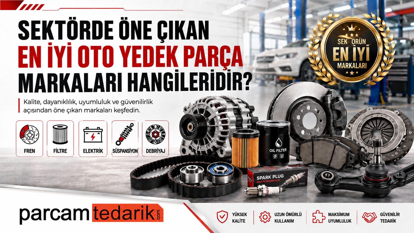En İyi Oto Yedek Parça Markaları Genel Yedek Parça Dağıtıcısı | parcamtedarik.com
