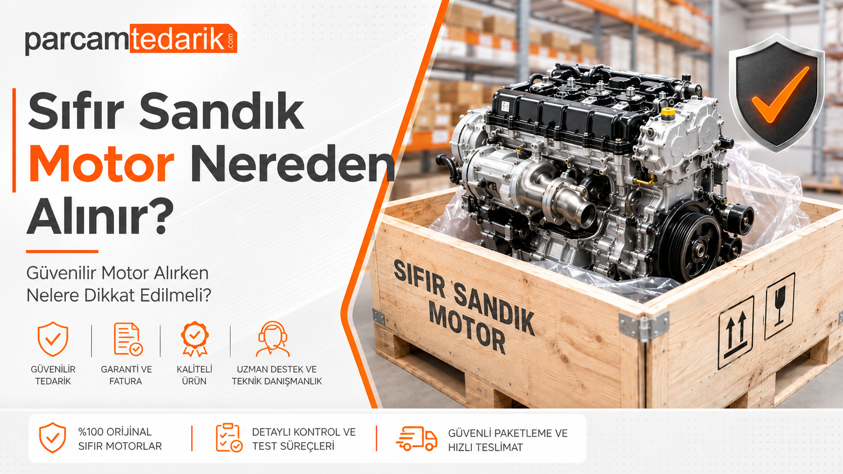 Sıfır Sandık Motor Nereden Alınır? | parcamtedarik.com