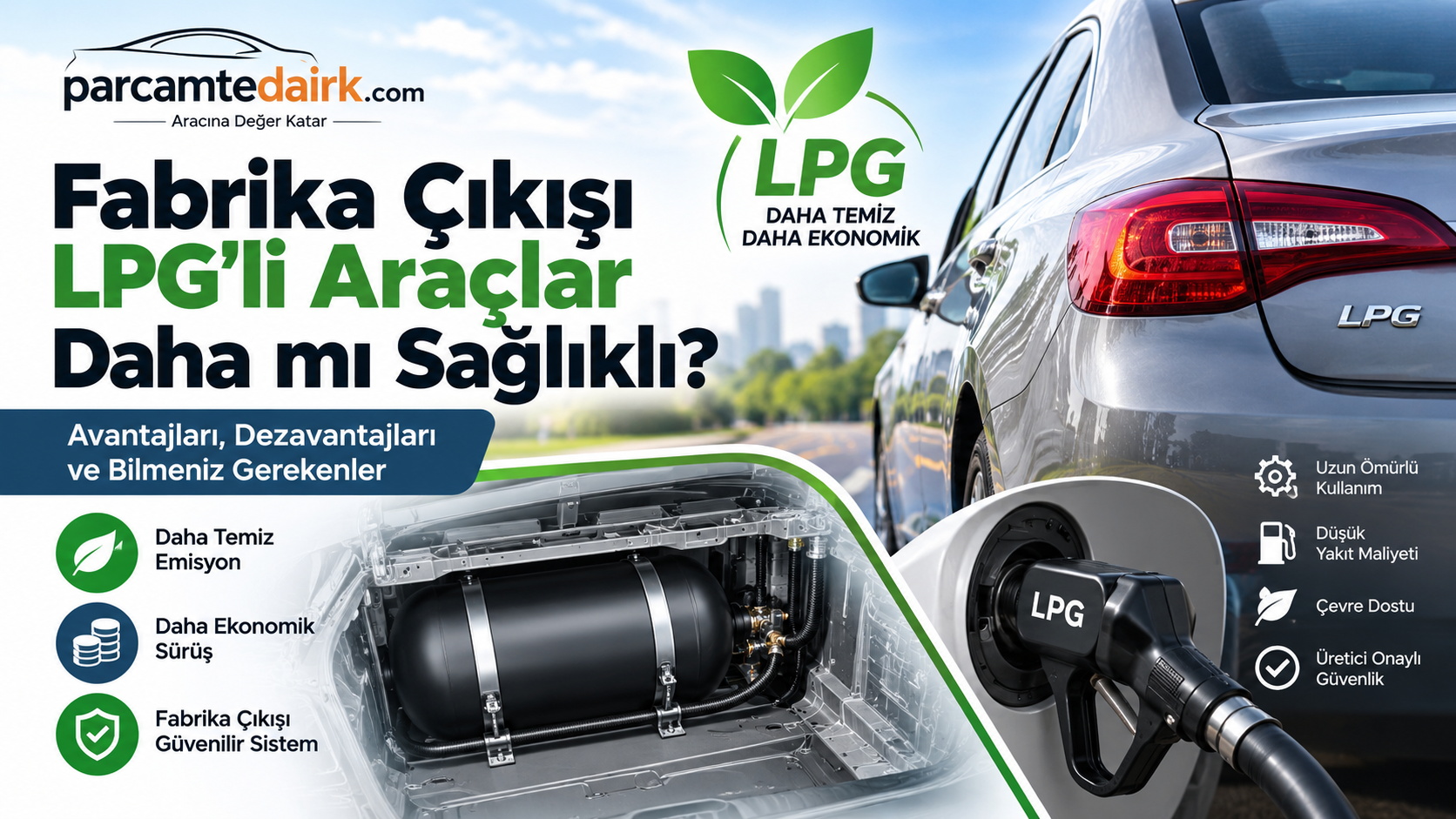 Fabrika Çıkışı LPG’li Araçlar Daha mı Sağlıklı? | parcamtedarik.com