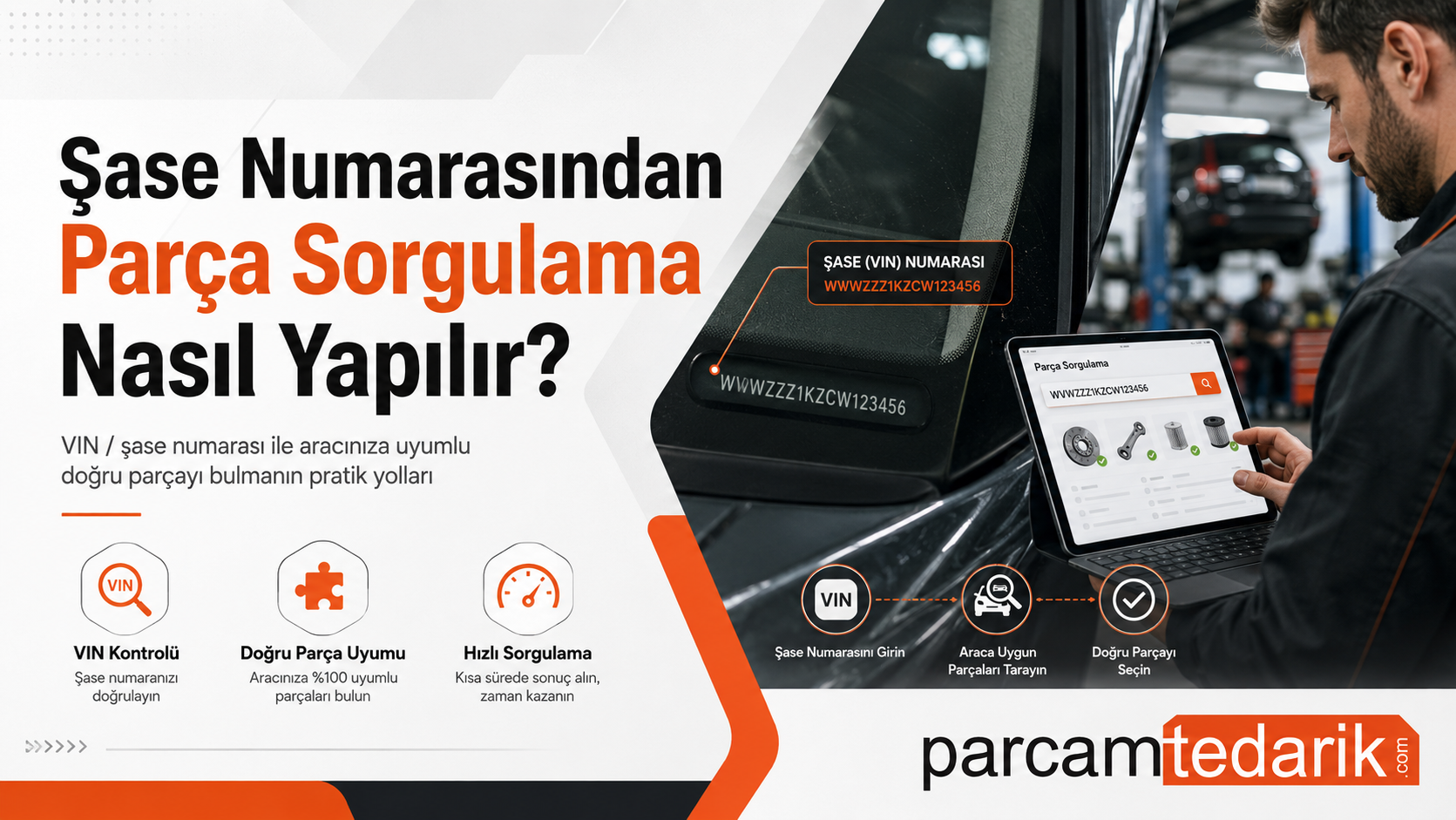 Şase Numarasından Parça Sorgulama Nasıl Yapılır?  | parcamtedarik.com