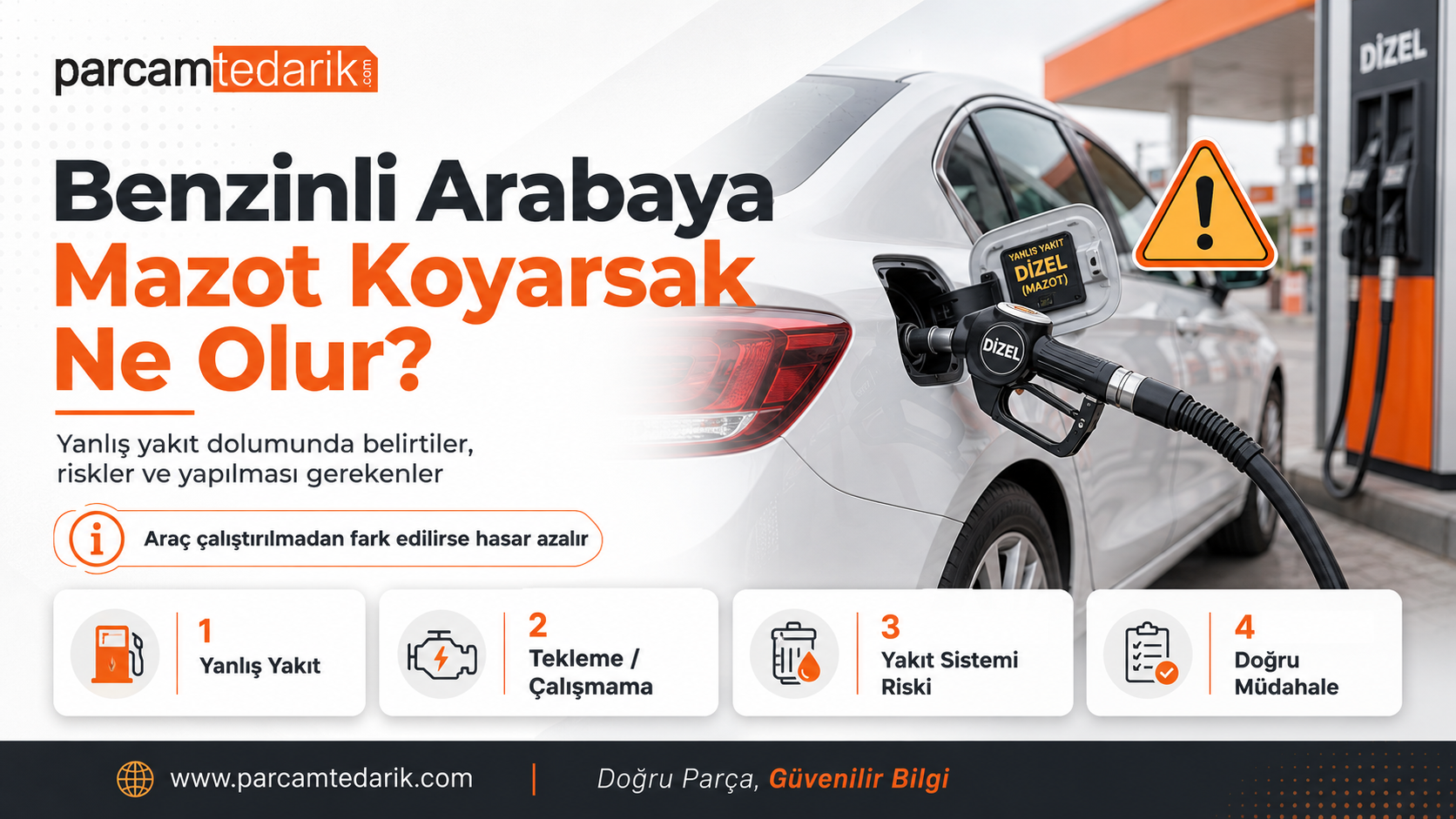 Yanlış Yakıt Motora Zarar Verir mi? | parcamtedarik.com