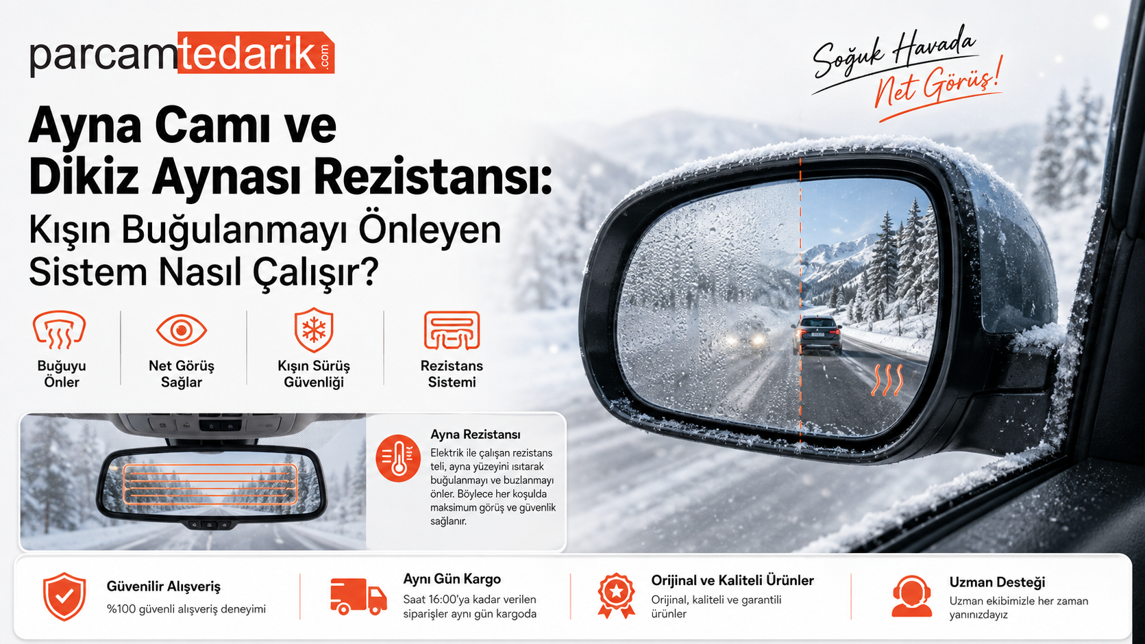 Ayna Camı ve Dikiz Aynası Rezistansı | parcamtedarik.com