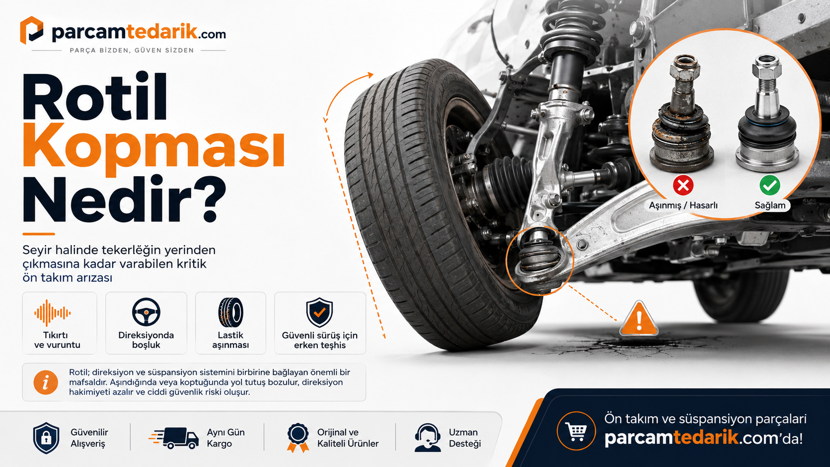 Rotil Kopması Nedir? | parcamtedarik.com